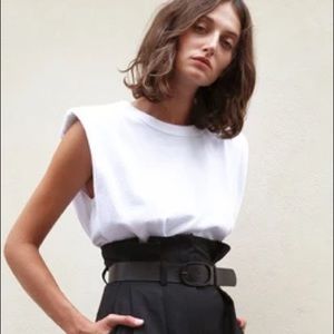 The Frankie Shop Eva Muscle Tee